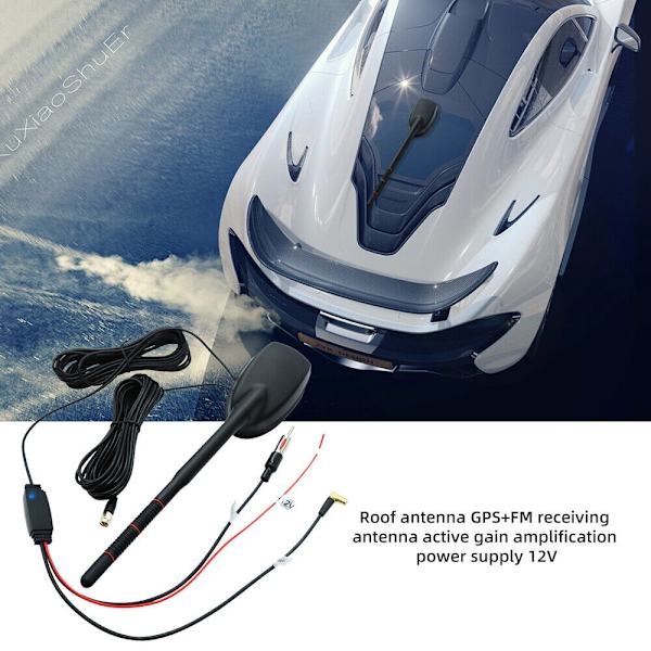DAB Bilantenne + FM + GPS DACHANTENNE Universal DAB+ Bilantenne KFZ Antenne