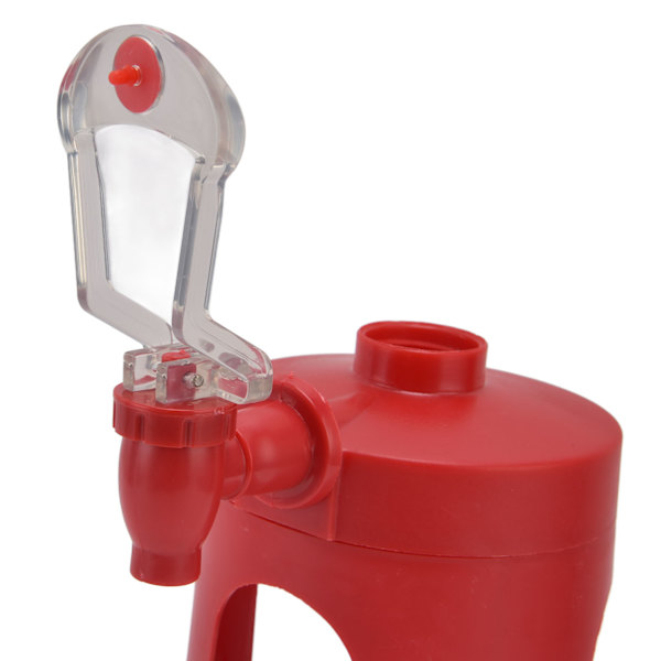 Vatten Dispenser Mini Automatisk Röd Upp och Ner Dricka Fontän för Hem Resor Camping Vatten Soda Dryck