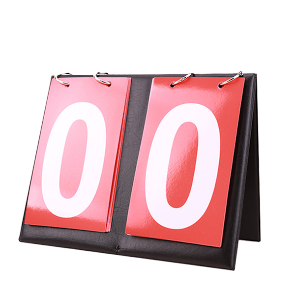 Bordplade Flip Scoreboard 2/4 Cifre Bærbar Flip Sports Scoreboard