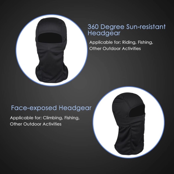 Skidmask Andas balaclava Uv-skydd, multifunktionell