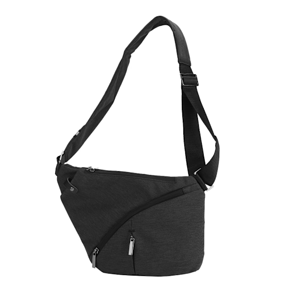 Canvas Sport Sling Utomhus Enkel Axelväska Vattentät Ryggsäck