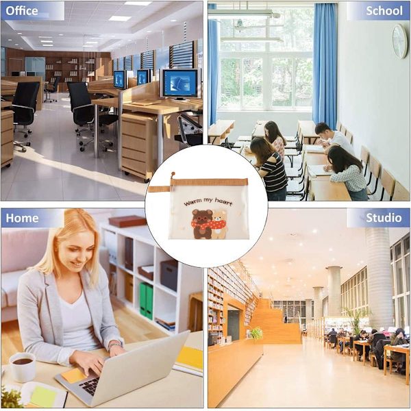 Lynlåspose Filmappe Vandafvisende mappe Skolekontorartikler