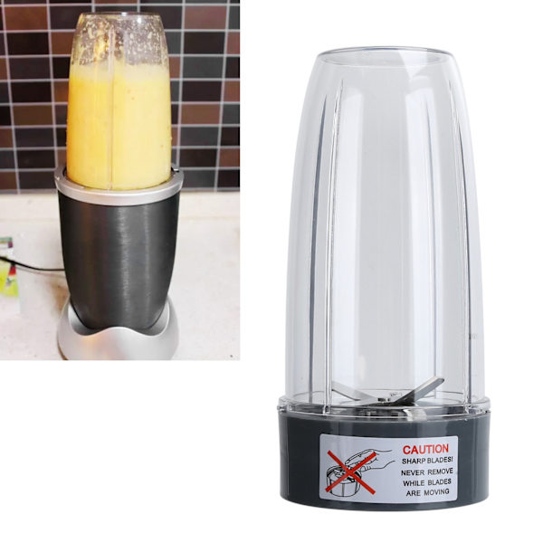 32OZ Juicer Cup med Extractor Cross Blade Passar för 600W 900W Blender Reservdelar
