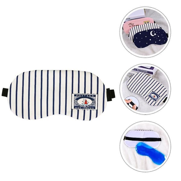 2 st nattögonmasker mörkläggande sovmasker ögonskydd för sömn