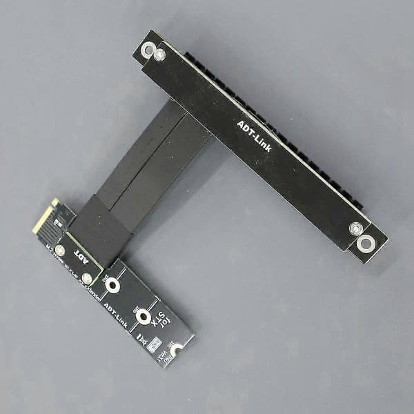 PCI-e PCI Express 16x til 4x Skjøtekabel Express Kort Adapterkabel 90 Grader til 180 Grader