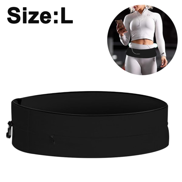 Løpebelte Midjepakke, Bounce-Free & Komfortabel Løping