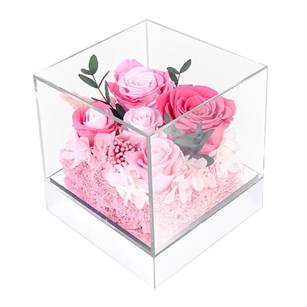 Evig blomst dekoration rose tørrede blomster ferie gaver