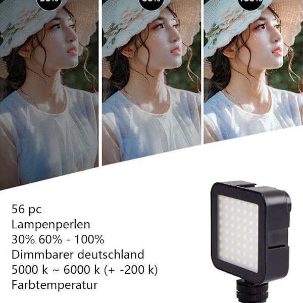 AL81 Videovalo 2500K-6500K LED-videoneuvotteluvalo 180 asteen LED-videovalo LED-kameravalo Sisäänrakennettu akku Zoom-kokouksiin ja videokeskusteluihin