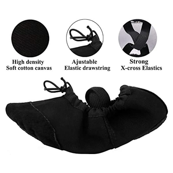 Premium Ægte Baby Ballet Slippers/Ballet Sko (Småbørn/Lille