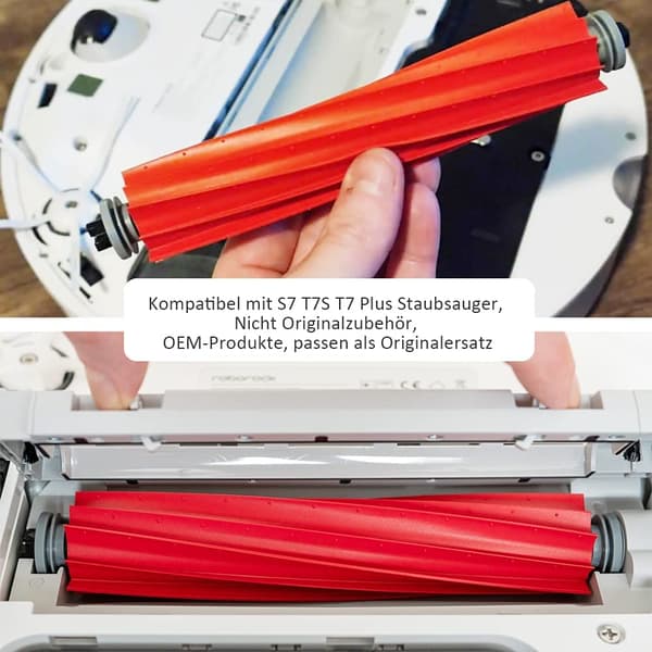 Tilbehør til Roborock S7, S7 Plus, S7 Maxv, S7 MaxV Plus, S7 MaxV Ultra, T7+, 16 Deler Reservedeler til Roborock S7 Sugestasjon, 4