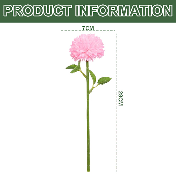 12 Bundter Kunstige Blomster Solsikke Udendørs UV-Resistent