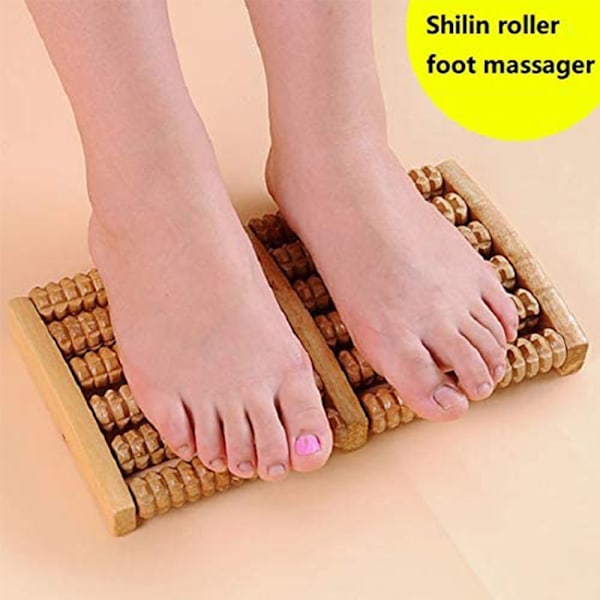 Original Shiatsu Massasje for Fot, Bein, Rygg, Avslapping og Lindring av Fotsmerter, Plantar Fasciitt, Stressavlastning