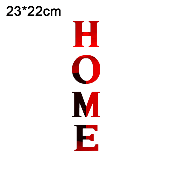 HOME Speilveggklistremerke 3D Stereoskopisk