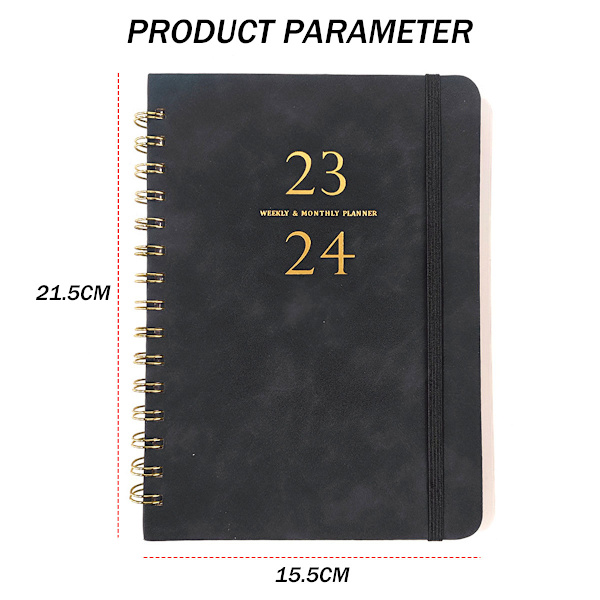 2023-2024 Planner - Ugentlig & Månedlig Planner 2023-2024, Juli