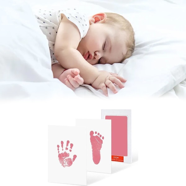 Baby Handprint Records, pet Dog Footprints, Handprint Pads, Safe and Non-Toxic Print Pads, pet Footprints, Baby paw Print Pads, Footprint Pads, no Ink
