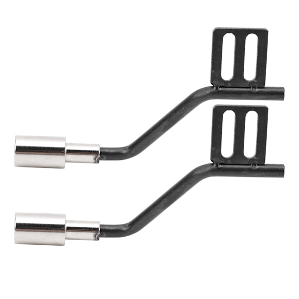 1 Pari Metallista RC-Auton Simulaatiokoriste Pakoputki Tarvikkeet scx10 1/10