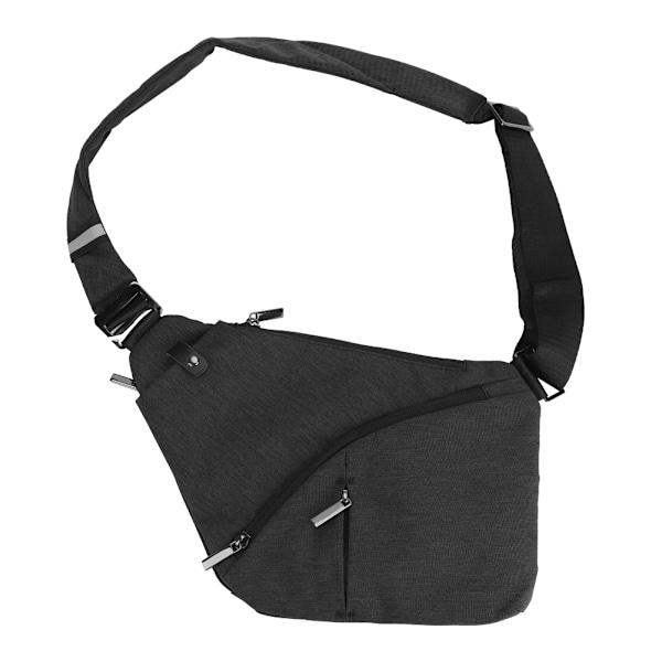 Canvas Sport Sling Utomhus Enkel Axelväska Vattentät Ryggsäck