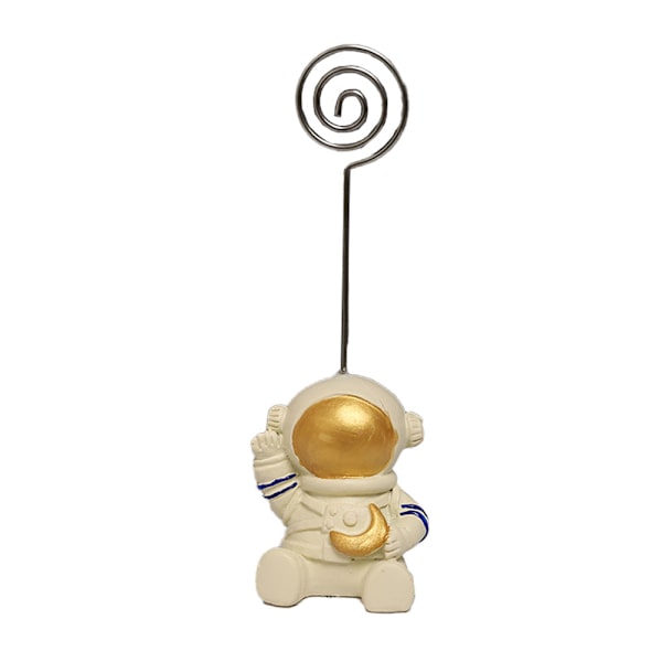Astronaut Statue Barnleke for Barn, Dekorativ Hjemmebordhylle, A