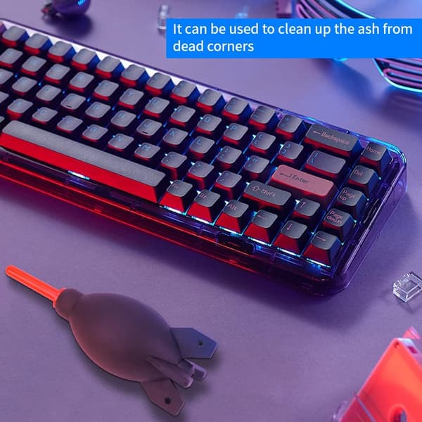Tastaturrensning, blæser til kamera- og sensorrensning, blæser til d