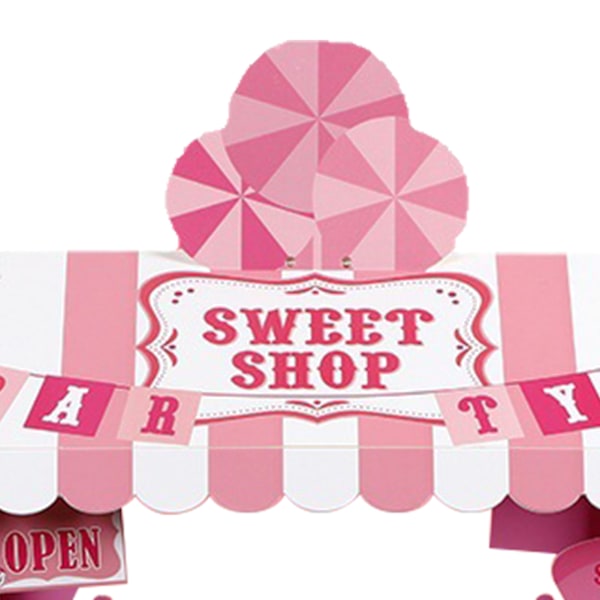 3-vånings pappers cupcake-ställ kartong cupcake-torn dessert cupcake-hållare engångsbakverk stativ för födelsedagsfester