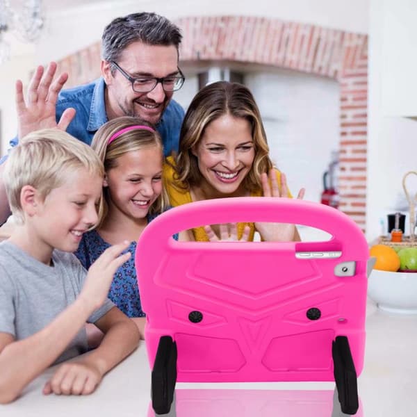 Rosa Vikbart Skyddsfodral för iPad 10.2 7:e Generationen (2019)