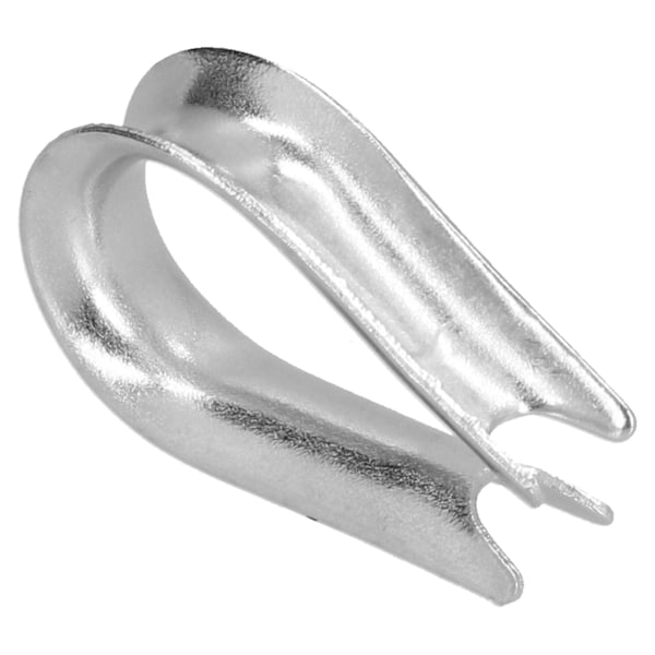 50 st Wire Rope Thimble i Rostfritt Stål Kabel Riggning Verktyg för Skeppsbyggnadsindustrin (M5 (5mm))