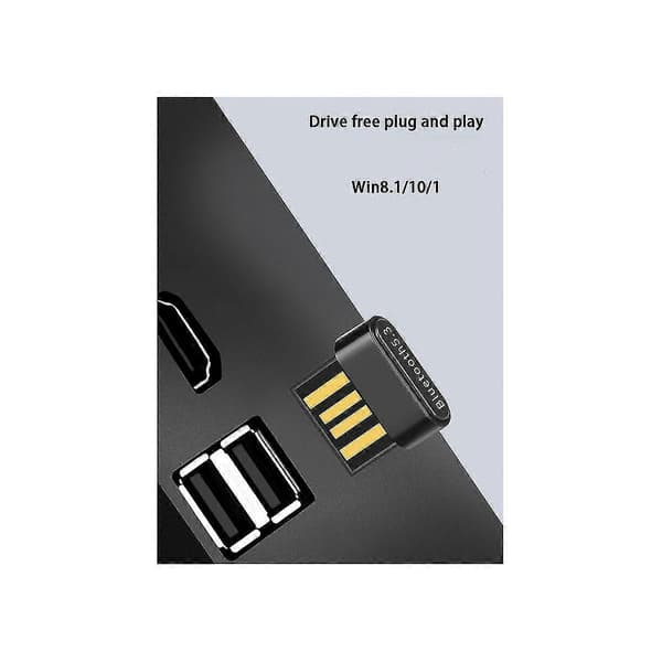 Usb Bluetooth -sovitin tietokoneelle Usb Bluetooth 5.3 -vastaanotinlähetin Bluetooth-audio kuulokeliitin