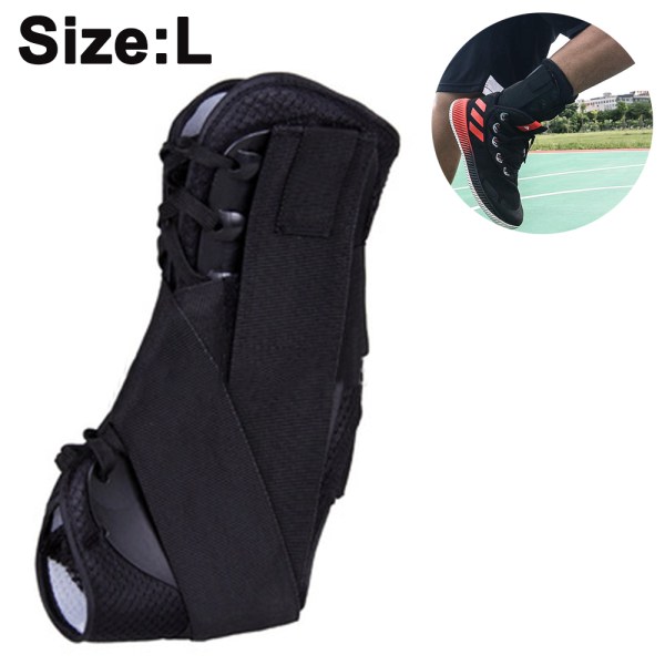 Ankle Brace, Lace Up Adjustable Support – for Running,