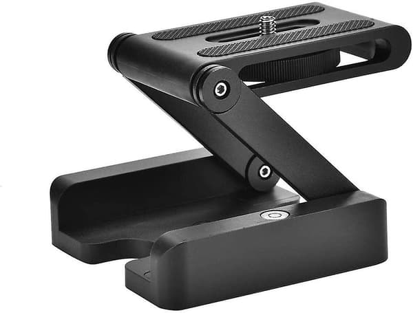 Z-beslag til DSLR-kameraer, Premium Materiale Flex Tilt Hoved med Quick Release Plade for problemfri stativtilslutning
