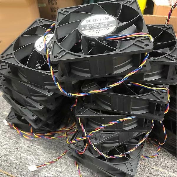 12038 Ing Vifte 12v 2.7a 12cm S9 L3+ 4 Linje 4p Ing Vifte