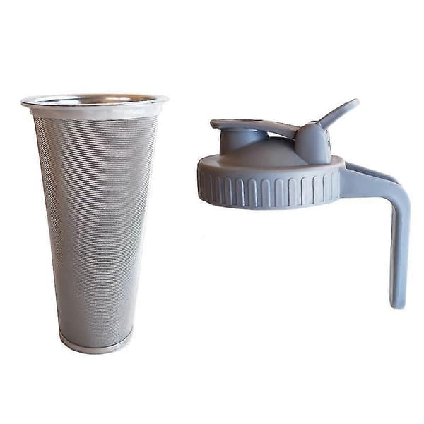 Koldbrygsfilter, koldbrygget kaffefilter, mason jar låg til kaffesi koldbrygget kaffemaskine F