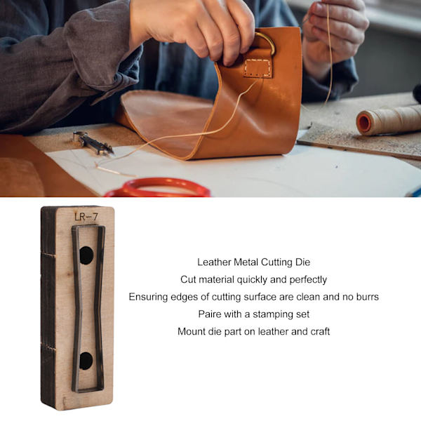 Læder Metal Skæreform DIY Stempling Punching Skæreform Legeringsstål Kunst Håndværk Tilbehør LR 7
