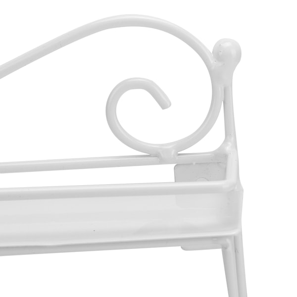 Neglelak Display Stativ Holder Opbevaring Organizer Hylde Neglekunst Værktøj (Hvid)