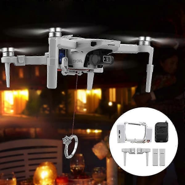 Airdrop-system för DJI MINI 2/MAVIC MINI drönare – Leveransenhet för frieri, gåvor och transport