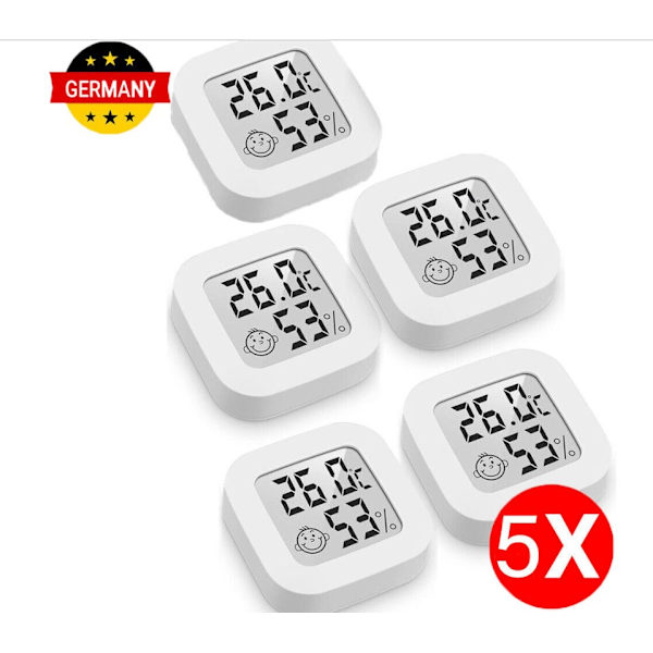 Digital termo-hygrometer termometer luftfuktighet temperaturmätare