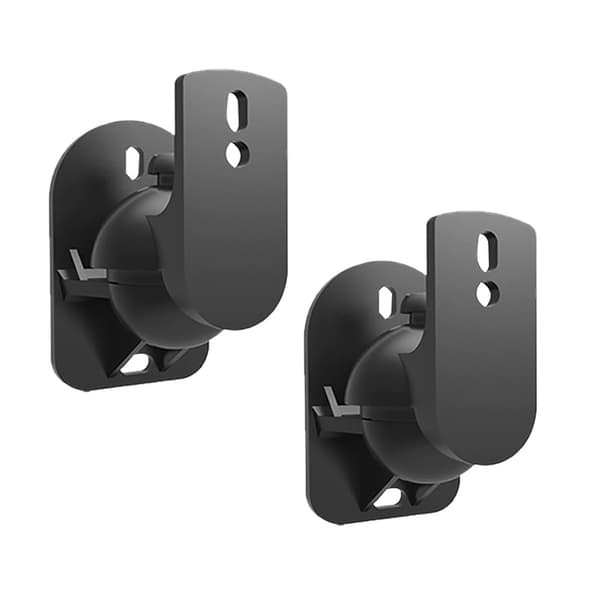 2X Universellt Högtalarväggfäste Box Fixering Rotation + Tilt Resi
