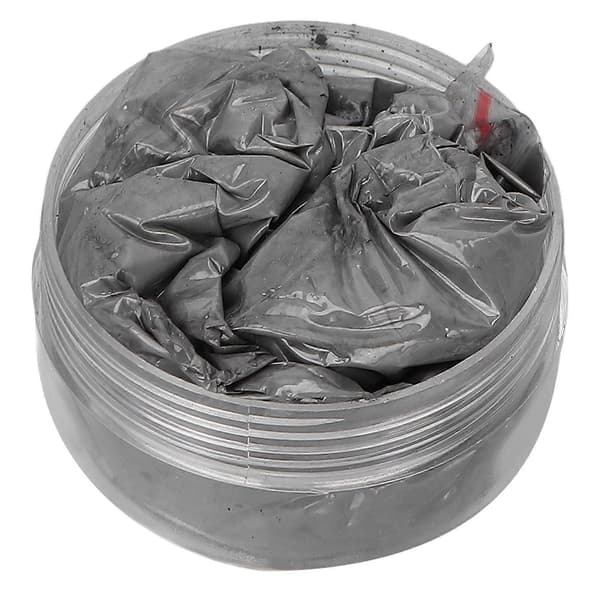 Makeup Charred Ash Powder Sminkpulver för smutsig ansiktseffekt för Halloween Mörkgrå 20g