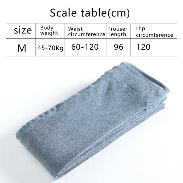 Opaque tights for kvinner - varme termiske vintertights Fog blue