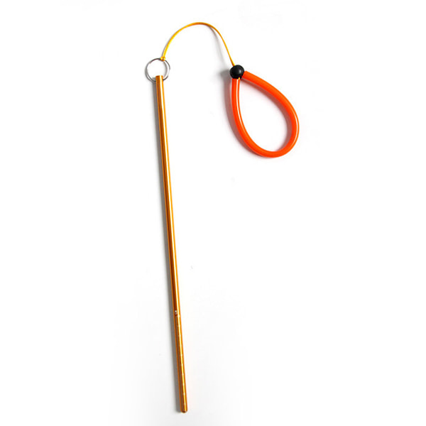 Guld Scuba Diving Point Rod Färgglad Aluminiumlegering Dykning Noice Maker med Snöre