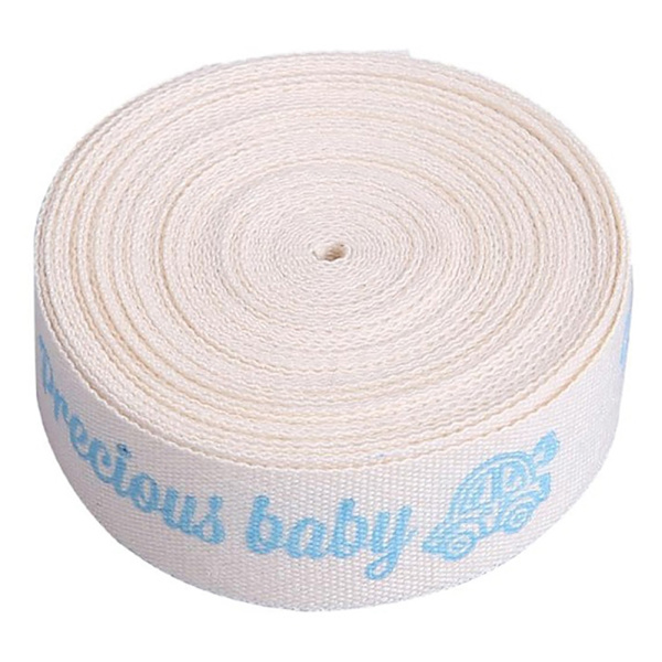 Dreng/Pige Blonder DIY Manuel Volumen Dekoration Babyshower Fødselsdagsfest Gavebånd (Lyseblå)