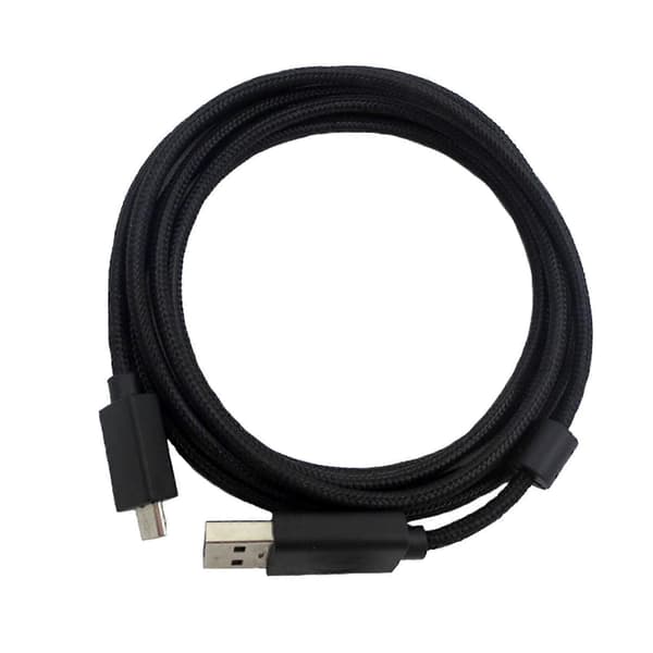 2m USB-kabel lydkabel til G633 headset med akryl hovedtelefonbeslag vægmonteret headsetholder