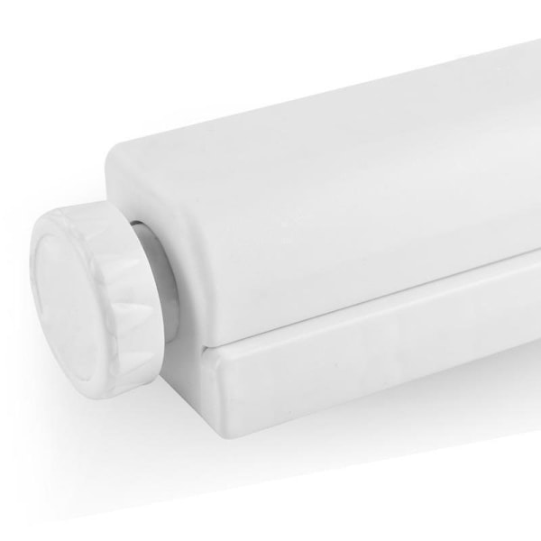 1 st - Retractable klädstreck, väggmonterad kompakt bärbar klädstreck för inomhus- eller utomhusbruk (5 linor)