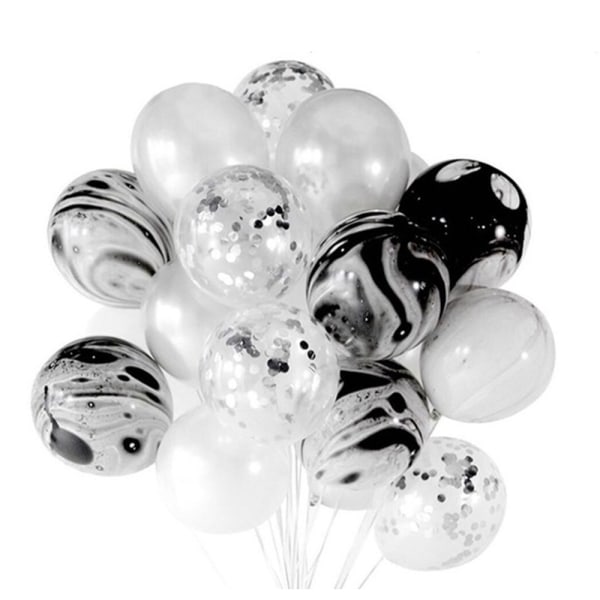 20 st ballonger för festdekorationer, bröllop & bröllop, förslag, julfest