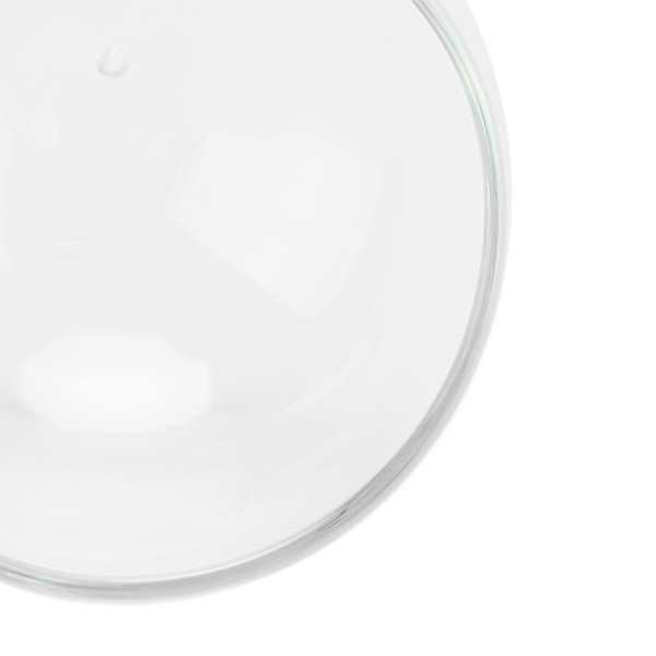 Akvarium Plante Kop Mini Glas Planteavl Landskabspot med 2 Sugkopper til Fiskekum Plante