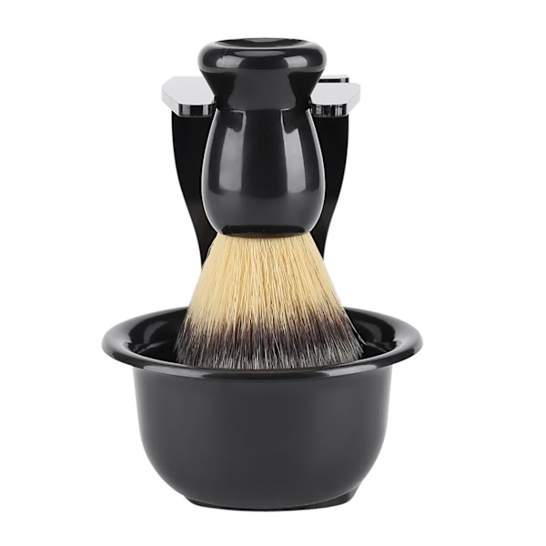 Lyxig våtrakning, innovativ skäggskålsdesign säkerställer rikt lödder, traditionell våtrakningssats för män som värdesätter klassisk grooming