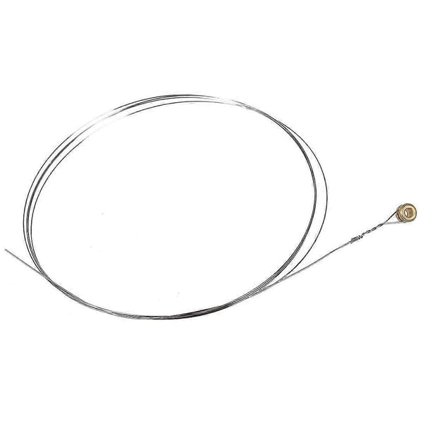 Sett med 6 metallstrenger for akustisk gitar 1 meter 1m Ny