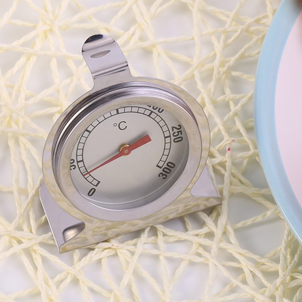 Kökstermometer för Ugn Rostfritt Stål, Hög Noggrannhet Snabb Temperaturmätning för Bakning Matlagning Grill Rök BBQ, Giftfri Luktfri Urtavla