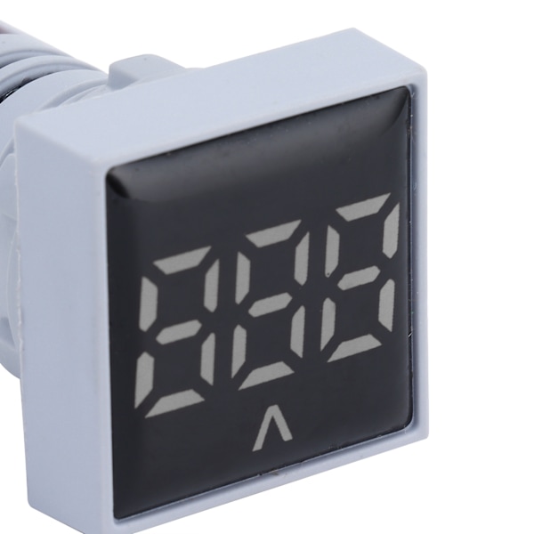 AD16‑22FSV Digital Spänningssignalindikatorlampa Panel Spänningsmätare Indikator 60~500V AC Vit