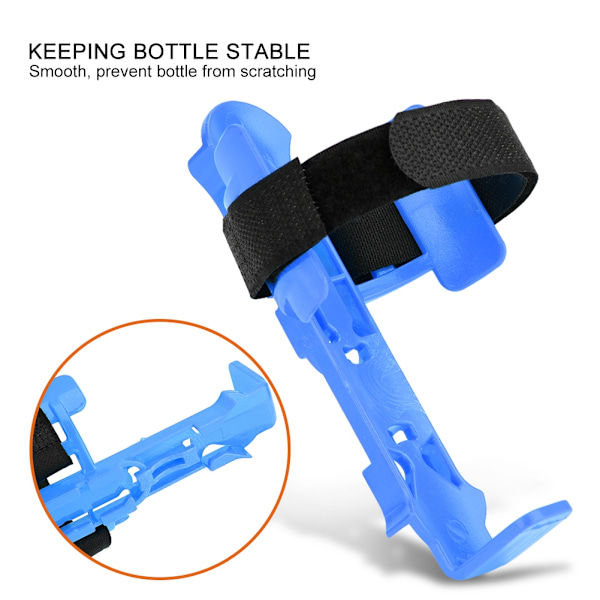 Flaskhållare för Mountainbike Cykel Vattenkopp Kettle Support Tillbehör (Blå)