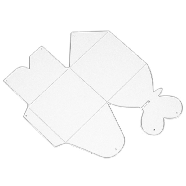 Box Die Cuts Present Enkla Praktiska Hållbara Robusta Bekväma Slim Butterfly Candy Dies